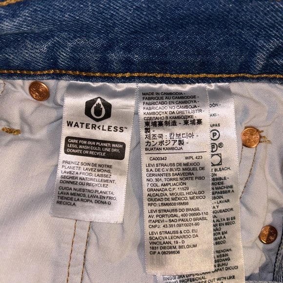 Levi's Women's Premium 501 Skinny Jeans - Picture 7 of 10